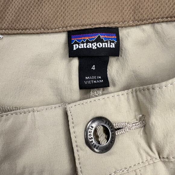 Patagonia Women’s Quandary Pants Shale Tan Lightweight Hiking Gorpcore Size 4 - Picture 3 of 16
